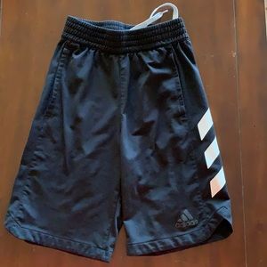 Boys size small Adidas basketball shorts. Activewear workout clothes.